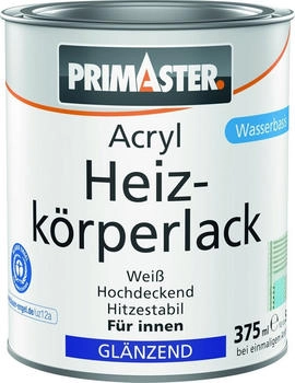 PRIMASTER Acryl Heizkörperlack weiß glänzend 375 ml