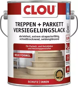 CLOU Treppen- und Parkettversiegelung L10 2,5 l