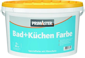 PRIMASTER Bad- und K&uuml;chenfarbe wei&szlig; 5 L