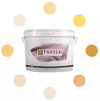 Tadessi Wandfarbe Color Vista Warme Beigetöne Dispersion 5L, Maisgelb