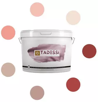 Tadessi Wandfarbe Color Vista 2.5L Weinrot