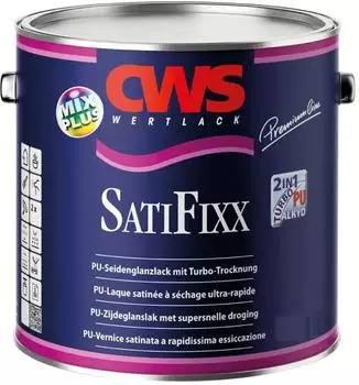 CWS WERTLACK SatiFixx 0,75 Liter Weiss