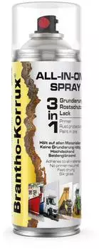 Branth's Brantho-Korrux 3 in 1 tiefschwarz 0,4l