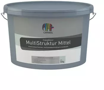 Caparol MultiStruktur - 18kg grob Weiß
