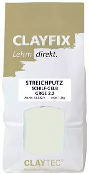 CLAYTEC CLAYFIX Lehm-Anstrich SCBR 1.3 GROBKORN Beutel 1,5 kg