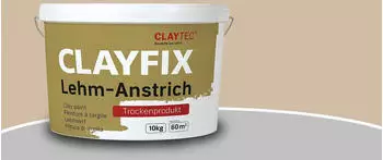 CLAYTEC CLAYFIX Lehm-Anstrich SCBR 4.2 OHNE Korn Beutel 1,5 kg