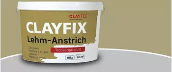 CLAYTEC CLAYFIX Lehm-Anstrich GR 0 OHNE Korn Beutel 1,5 kg