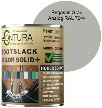 Contura Bootslack Seidenmatt 1l Pegasus Grau