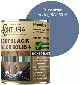 Contura Bootslack Glänzend 1l Taubenblau
