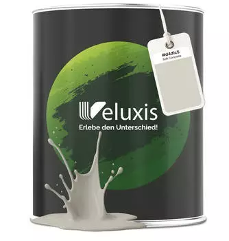 Veluxis Edle Wandfarbe Soft Concrete 1l