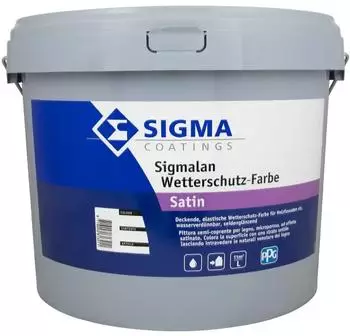 Sigma Sigmalan Wetterschutz-Farbe satin 1l