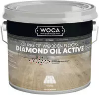 WOCA Diamond &Ouml;l Aktiv - sandgrau , 2,5 l