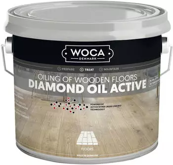 WOCA Diamond Oil Active Sandgrau 2,5L (565725A)