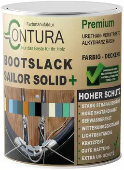 Contura Bootslack Glänzend 500ml Grau