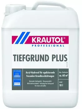 Krautol Tiefgrund Plus blau-transparent 10 l