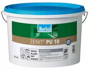 Herbol Zenit PU 10 Wandfarbe 12,5 Liter Weiss