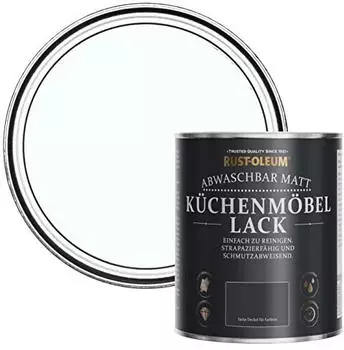 RUST-OLEUM Küchenschrankfarbe Matt Eiskappe 750ml