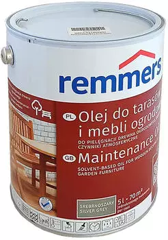 Remmers Pflegeöl Silbergrau 5l