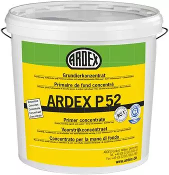 ARDEX P 52 Grundierkonzentrat emissionsarm l&ouml;semittelfrei 20kg