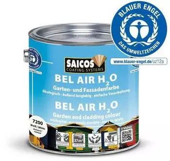 Saicos Bel Air H2O Holz-Spezialanstrich Terrabraun deckend 2,5L (7281 501)