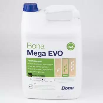 Bona Mega Evo Wasserbasierte Versiegelung für Holzböden matt 5L (WT500620001)