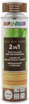 Dupli-Color Holzschutzlasur Nussbaum dunkel. 500 ml