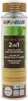 Dupli-Color Holzschutzlasur Nussbaum hell braun 500 ml
