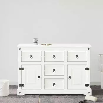 vidaXL Interior Furniture Paint White