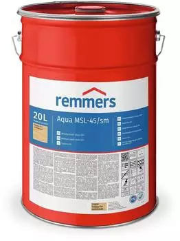 Remmers Aqua MSL-45/sm 5l seidenmatt nussbaum RC-660