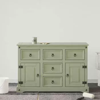 vidaXL Eco-Friendly Furniture Paint Green