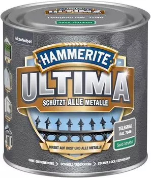 Hammerite Ultima Sand-Struktur schwarzgrau 250ml