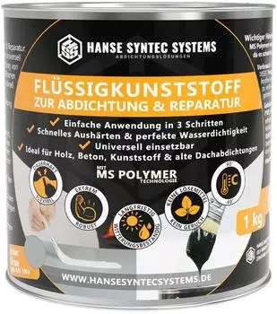 Hanse Syntec Systems Fl&uuml;ssigkunststoff grau 5kg