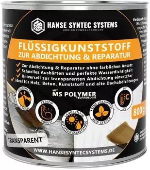 Hanse Syntec Systems Fl&uuml;ssigkunststoff transparent 800g