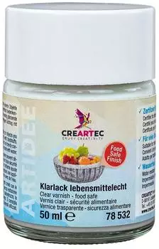 CREARTEC Klarlack lebensmittelecht 50 ml