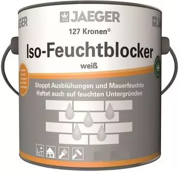 JAEGER Kronen Iso-Feuchtblocker 127 wei&szlig; 0,75l