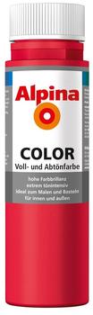 Alpina COLOR Voll- und Abtönfarbe Fire Red 250 ml