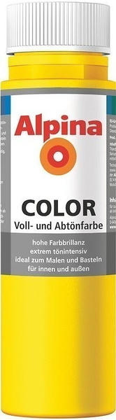 Alpina COLOR Voll- und Abtönfarbe Lucky Yellow 250 ml