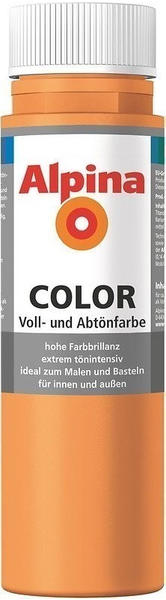 Alpina Farben COLOR Voll- und Abtönfarbe Fresh Orange 250 ml