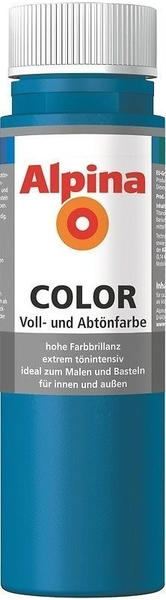 Alpina Farben COLOR Voll- und Abtönfarbe Cool Blue 250 ml