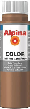 Alpina Farben COLOR Voll- und Abtönfarbe Candy Brown 250 ml