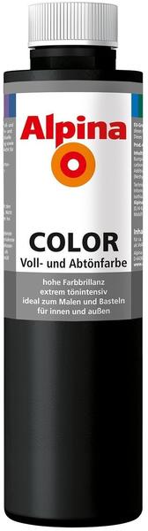Alpina Farben COLOR Voll- und Abtönfarbe Night Black 250 ml
