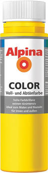 Alpina Farben COLOR Voll- und Abtönfarbe Sunny Yellow 250 ml