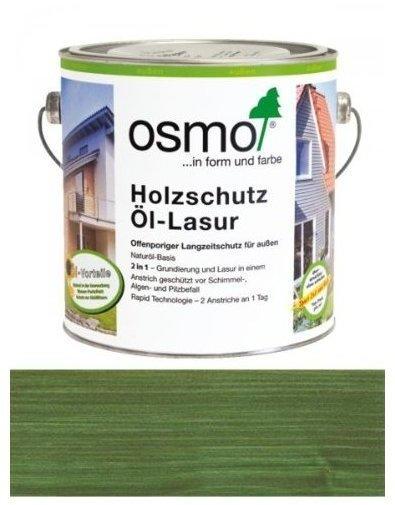 Osmo Holzschutz Öl-Lasur 2,5 l tannengrün