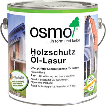 Osmo Holzschutz Öl-Lasur Basaltgrau 0,75 Liter (903)