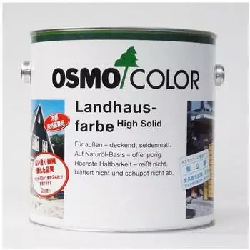 Osmo Landhausfarbe 0,75 l steingrau
