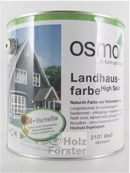 Osmo Landhausfarbe 2,5 l steingrau