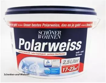Sch&ouml;ner Wohnen Polarweiss 2,5 l
