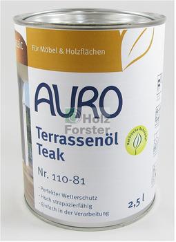 Auro Farben Auro Terrassenöl Teak 2,5 Liter (Nr. 110-81)
