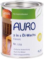 Auro 2 in 1 Öl-Wachs Classic 0,75 Liter (Nr. 129)