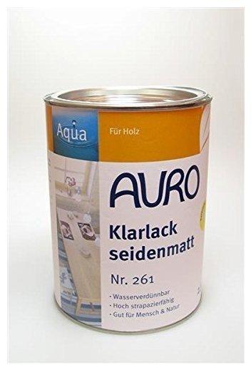 Auro Klarlack seidenmatt 0,75 Liter (Nr. 261)